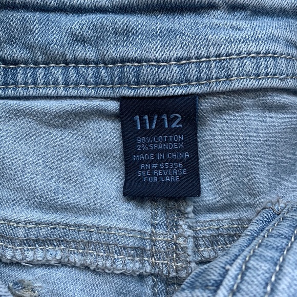 Blue Spice Bib Overall Shorts - Picture 4 of 6